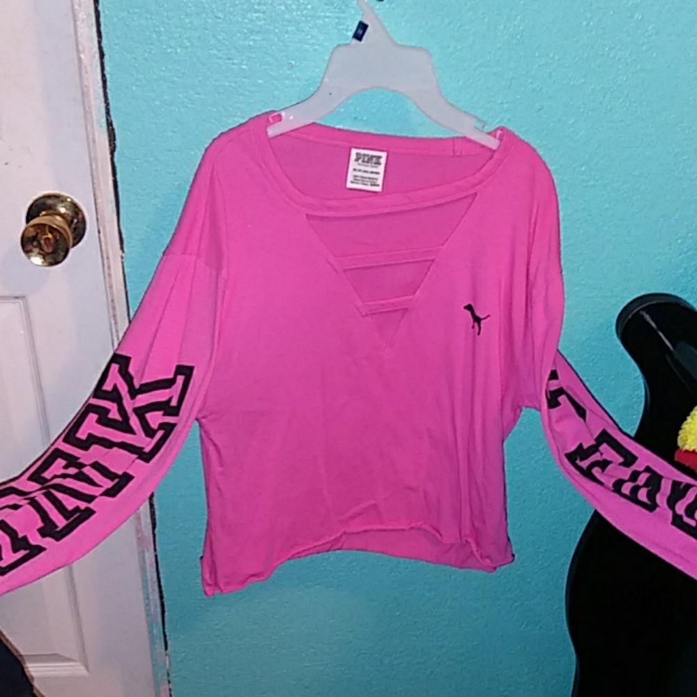 victoria secret & has the word "pink" on the side